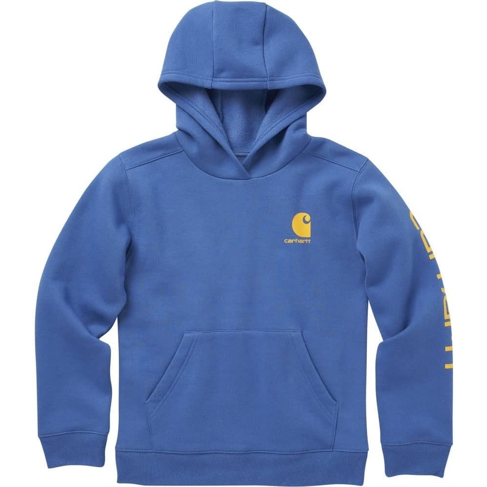 image:imageCarhartt boys Longsleeve Hooded Graphic SweatshirtBright Cobalt