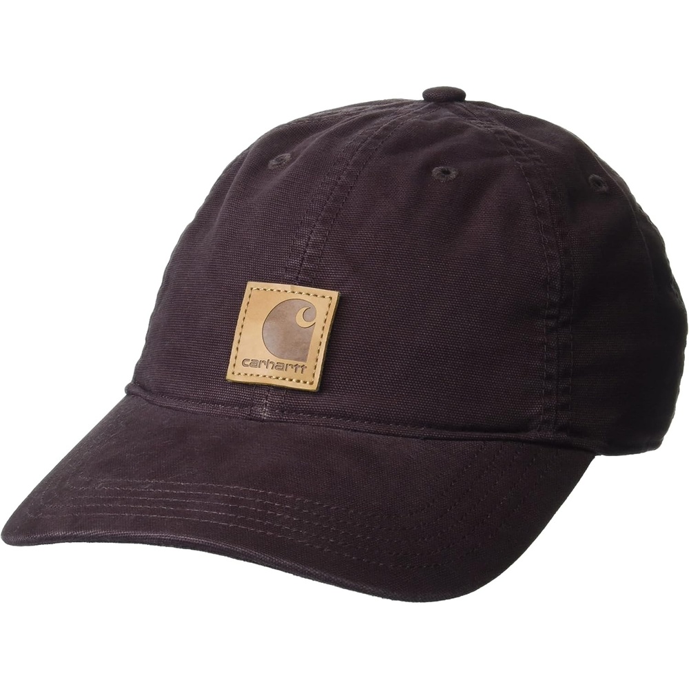 image:imageCarhartt mens Canvas Cap CloseoutBlackberry