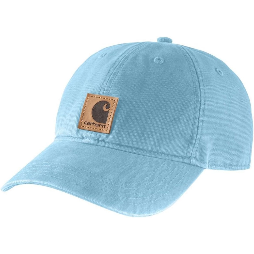 image:imageCarhartt mens Canvas Cap CloseoutPowder Blue