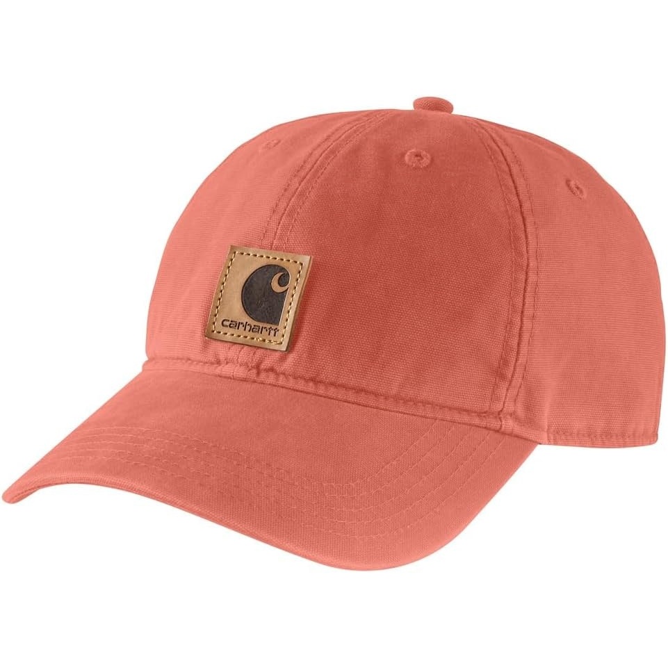 image:imageCarhartt mens Canvas Cap CloseoutTerracotta