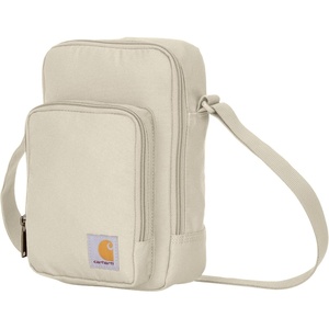 Carhartt Crossbody Zip Bag, Durable, Adjustable Crossbody Bag with Zipper Closure for Men and Women(Chalk)