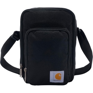 Carhartt Crossbody Zip Bag, Durable, Adjustable Crossbody Bag with Zipper Closure for Men and Women(Essential Crossbody Bag (Black))