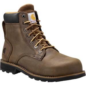 Carhartt Frontier Men’s 6″ Leather Composite Toe Work Boot, Safety Slip Resistant and Waterproof(Mossy Brown)