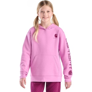 Carhartt Girls’ Hooded Pullover Sweatshirt(Crocus)