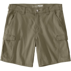Carhartt Men’s 106984 Rugged Flex® Relaxed Fit 9″ Canvas Cargo(Burnt Olive)
