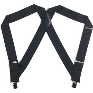 Carhartt Men’s A0005520 Rugged Flex® Elastic Two-Tone Suspenders(Elastic Full Swing Side Clip (Black))