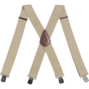 Carhartt Men’s A0005520 Rugged Flex® Elastic Two-Tone Suspenders(Elastic (Khaki))