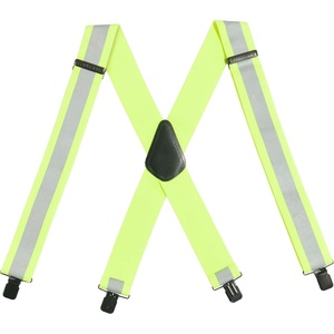 Carhartt Men’s A0005520 Rugged Flex® Elastic Two-Tone Suspenders(Elastic Reflective (Brite Lime))