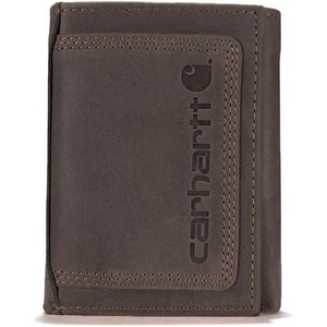 Carhartt Men’s B0000213 Detroit Trifold Wallet(Brown)