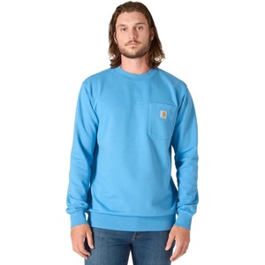 Carhartt Men’s Durham Garment Dyed Crewneck Sweatshirt(Horizon Blue)