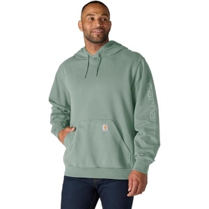 Carhartt Men’s Durham Garment Dyed Logo Sweatshirt(Green Slate)