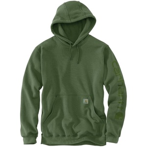 Carhartt Men’s Durham Garment Dyed Logo Sweatshirt(Oak Leaf)