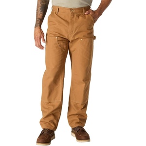 Carhartt Men’s Iconic B01 Firm Duck Double-Front Dungaree(Carhartt Brown)