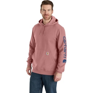 Carhartt Men’s Iconic K288 Logo Sweatshirt Closeout(Rose Tint)