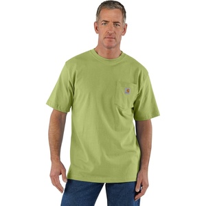 Carhartt Men’s Iconic K87 Pocket T-Shirt Closeout(Algae Green)