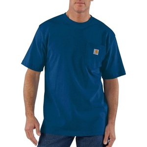 Carhartt Men’s Iconic K87 Pocket T-Shirt Closeout(Bold Blue Heather)