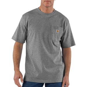 Carhartt Men’s Iconic K87 Pocket T-Shirt Closeout(Granite Heather)