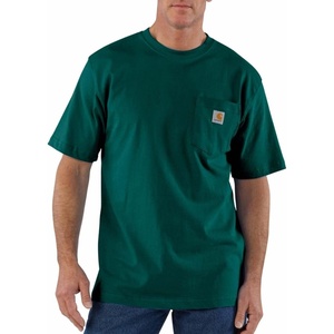 Carhartt Men’s Iconic K87 Pocket T-Shirt Closeout(Hunter Green)