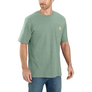 Carhartt Men’s Iconic K87 Pocket T-Shirt Closeout(Jade Heather)