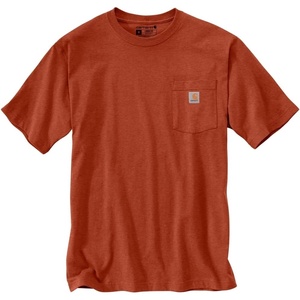 Carhartt Men’s Iconic K87 Pocket T-Shirt Closeout(Jasper Heather)