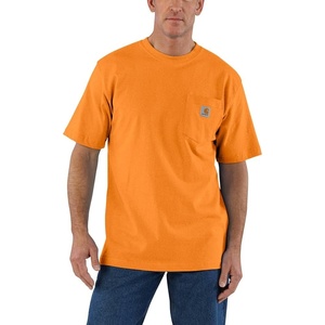 Carhartt Men’s Iconic K87 Pocket T-Shirt Closeout(Marmalade Heather)
