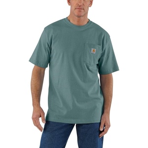 Carhartt Men’s Iconic K87 Pocket T-Shirt Closeout(Sea Pine Heather)