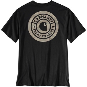 Carhartt Mens Irvine Relaxed Camo Rivet T-Shirt(Black)