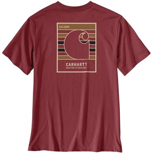 Carhartt Men’s Irvine Relaxed Outlast T-Shirt(Amber Terrain Heather)