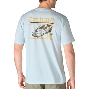 Carhartt Men’s Irvine Relaxed Racing T-Shirt(Early Fog)