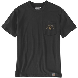 Carhartt Men’s Irvine Relaxed Work T-Shirt(Black)