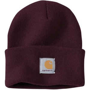 Carhartt Men’s Knit Cuffed Beanie Closeout(Blackberry)