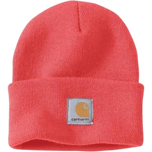 Carhartt Men’s Knit Cuffed Beanie Closeout(Coral Glow)