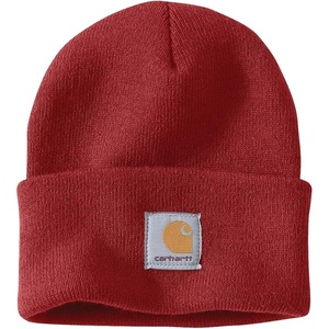 Carhartt Men’s Knit Cuffed Beanie Closeout(Crabapple)