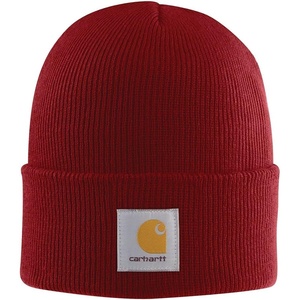 Carhartt Men’s Knit Cuffed Beanie Closeout(Dark Crimson)