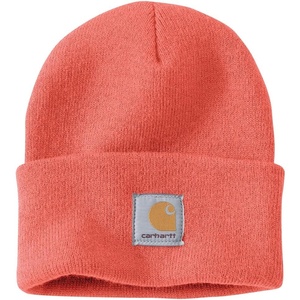 Carhartt Men’s Knit Cuffed Beanie Closeout(Electric Coral)