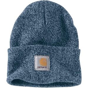 Carhartt Men’s Knit Cuffed Beanie Closeout(Night Blue/Alpine Blue Marl)