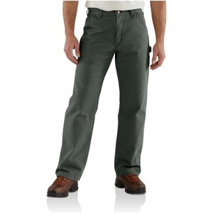 Carhartt Men’s Loose Straight Washed Duck Lined Dungaree(Moss)