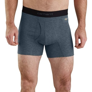 Carhartt Men’s MBB122 5 Inch Tech Boxer Brief(Navy Grid)