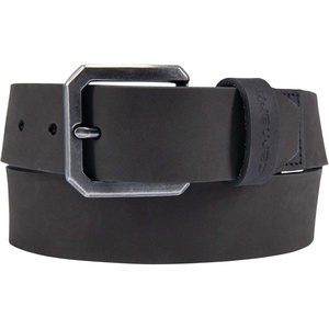 Carhartt Men’s Saddle Leather Belt(Saddle Leather (Black))