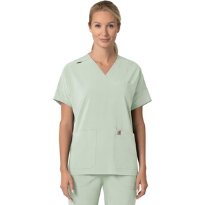Carhartt Scrubs C13110 Women’s Force® Cross-Flex Modern Fit Oversized V(Big Sky)