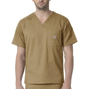 Carhartt Scrubs C16418 Men’s Rugged Flex® Modern Fit Ripstop Chest Pock(Dijon)