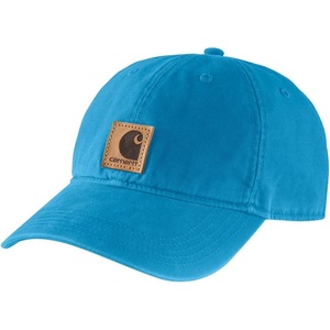 Carhartt mens Canvas Cap Closeout(Atomic Blue)
