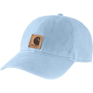 Carhartt mens Canvas Cap Closeout(Fog Blue)