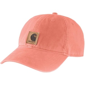 Carhartt mens Canvas Cap Closeout(Hibiscus)