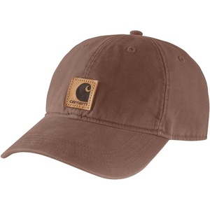 Carhartt mens Canvas Cap Closeout(Mocha)