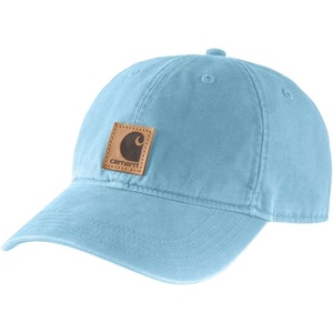 Carhartt mens Canvas Cap Closeout(Powder Blue)