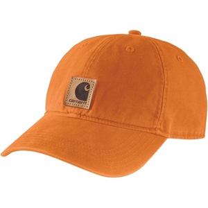 Carhartt mens Canvas Cap Closeout(Rust)