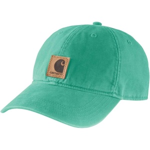 Carhartt mens Canvas Cap Closeout(Sea Green)