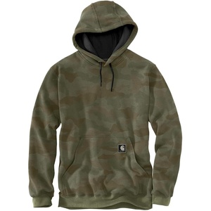 Carhartt mens Marquette Camo Sweatshirt(Army Green Camo)