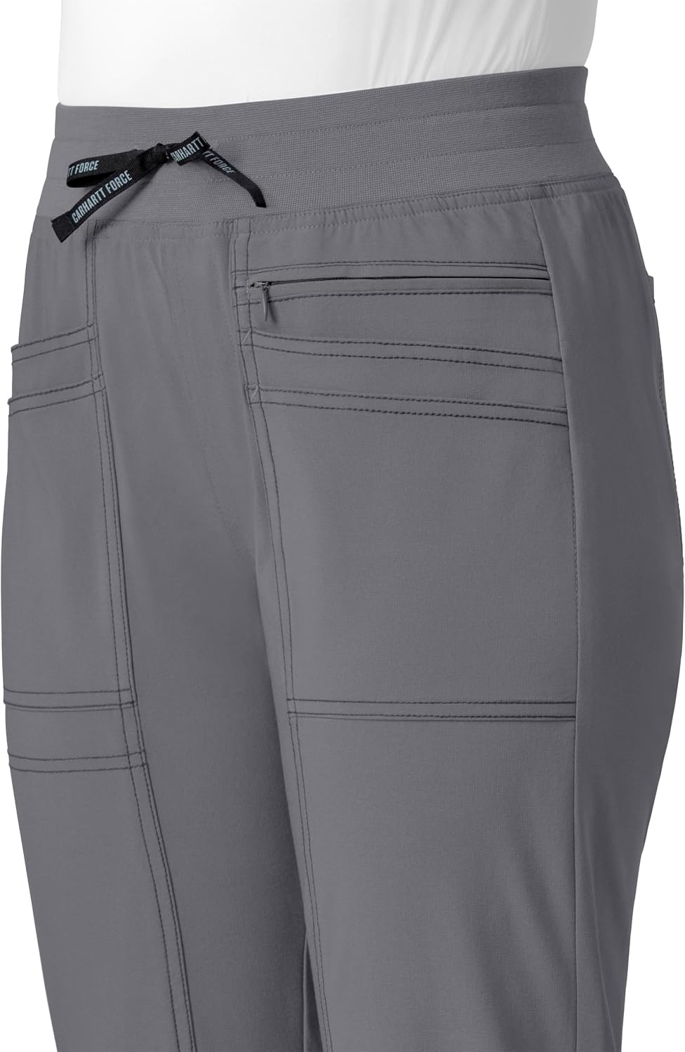 image:imageCarhartt CrossFlex Womens Slim Leg Scrub Pant Pewter M